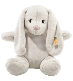 Steiff Bamse - Hoppie Rabbit - 38 Cm - Light Grey