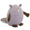 Bloomingville Bamse - Bæver - 30 Cm - Lavendel M. Prikker -doll accessories shop T337