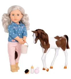 Our Generation Dukke - 46 Cm - Yanira M/ Føl