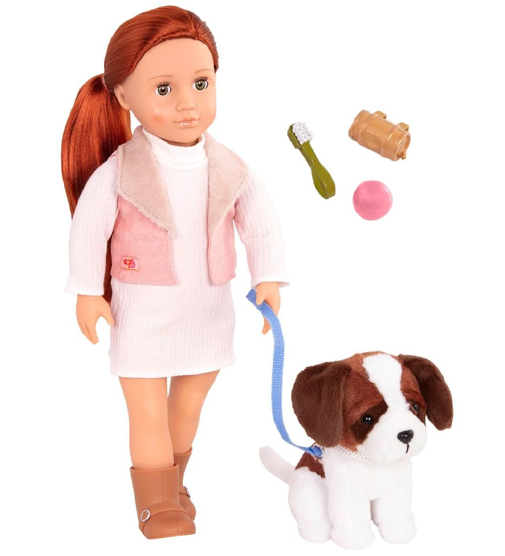 Our Generation Dukke - 46 Cm - Delphia M. Hund 3 Our Generation Dukke - 46 Cm - Delphia M. Hund