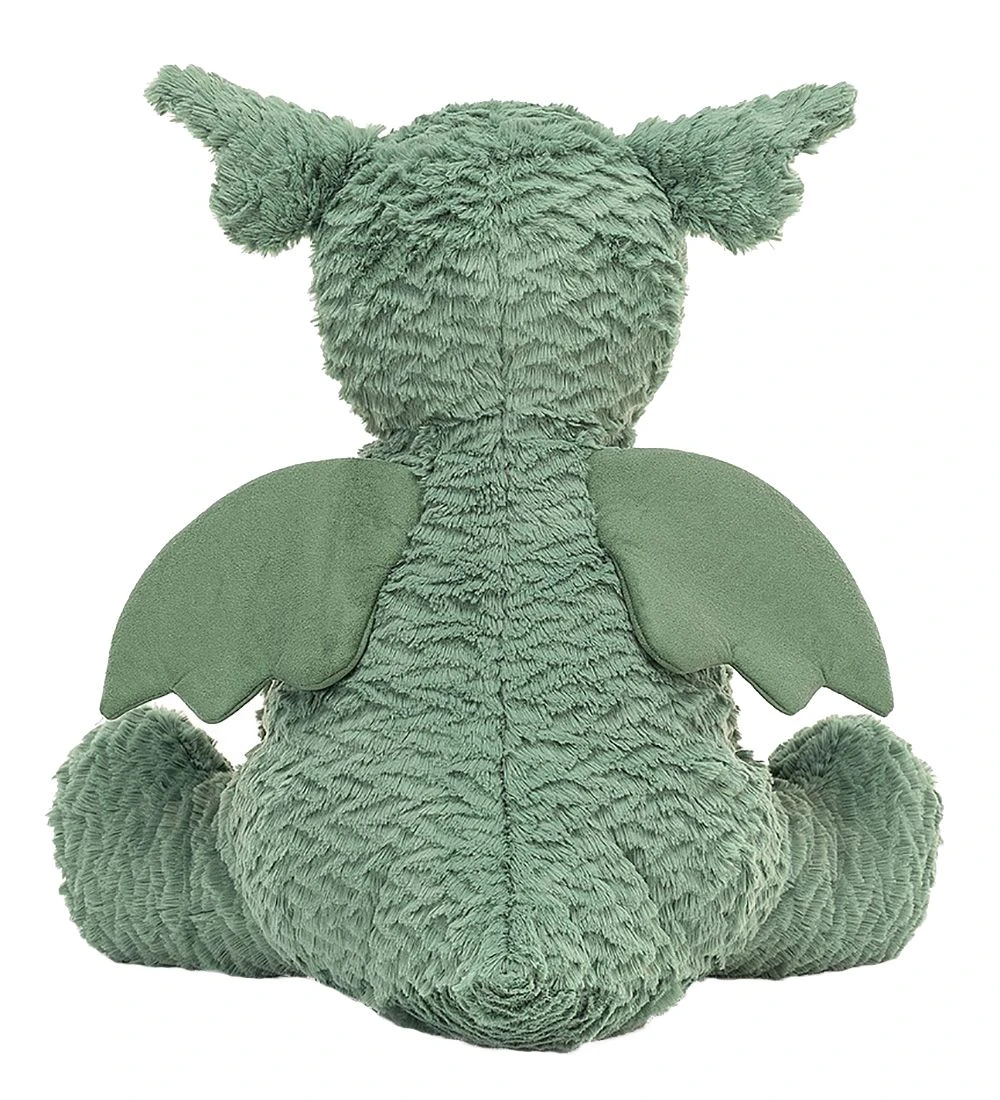 Jellycat Bamse - Huge - 37x40 Cm - Fuddlewuddle Dragon 5 Jellycat Bamse - Huge - 37x40 Cm - Fuddlewuddle Dragon - Billede 3