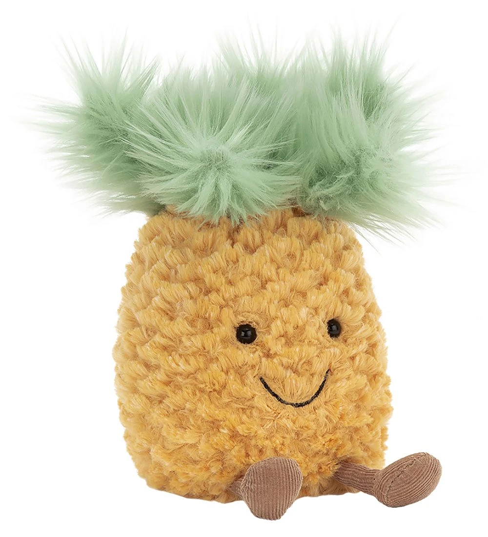Jellycat Bamse - Small - 16x10 Cm - Amuseable Pineapple 3 Jellycat Bamse - Small - 16x10 Cm - Amuseable Pineapple