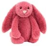 Jellycat Bamse - Medium - 31x12 Cm - Bashful Cerise Bunny -doll accessories shop UA973
