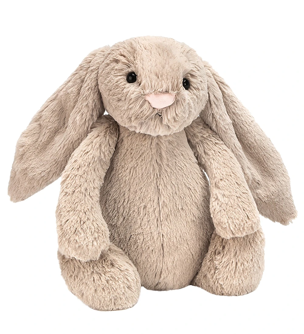 Jellycat Bamse - Medium - 31x12 Cm - Bashful Beige Bunny 3 Jellycat Bamse - Medium - 31x12 Cm - Bashful Beige Bunny