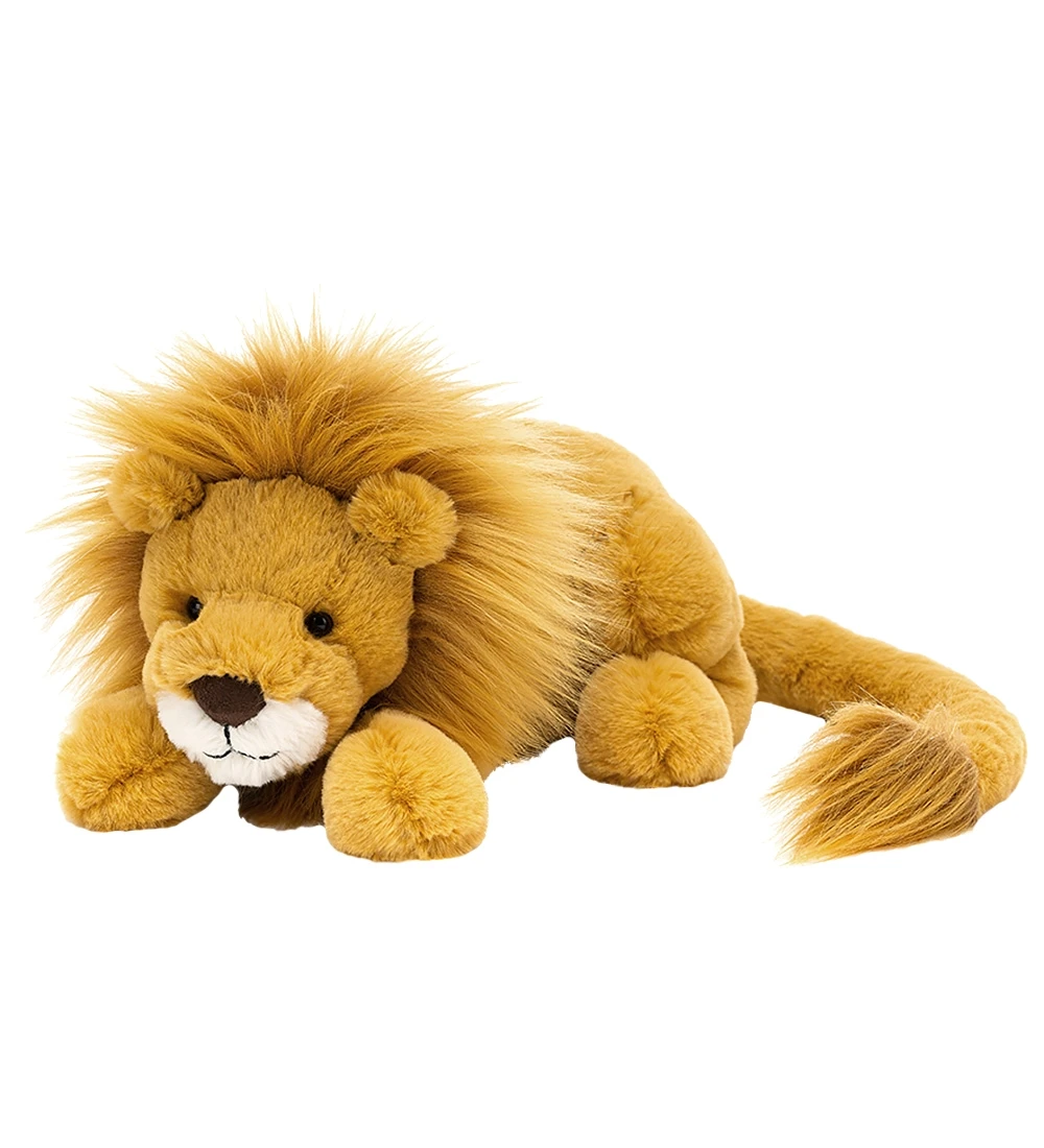 Jellycat Bamse - Little - 8x29 Cm - Louie Lion 3 Jellycat Bamse - Little - 8x29 Cm - Louie Lion