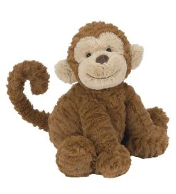 Jellycat Bamse - Medium - 23x13 Cm - Fuddlewuddle Monkey
