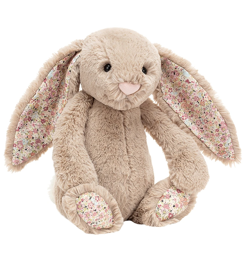 Jellycat Bamse - Medium - 31x12 Cm - Blossom Bea Beige Bunny 3 Jellycat Bamse - Medium - 31x12 Cm - Blossom Bea Beige Bunny
