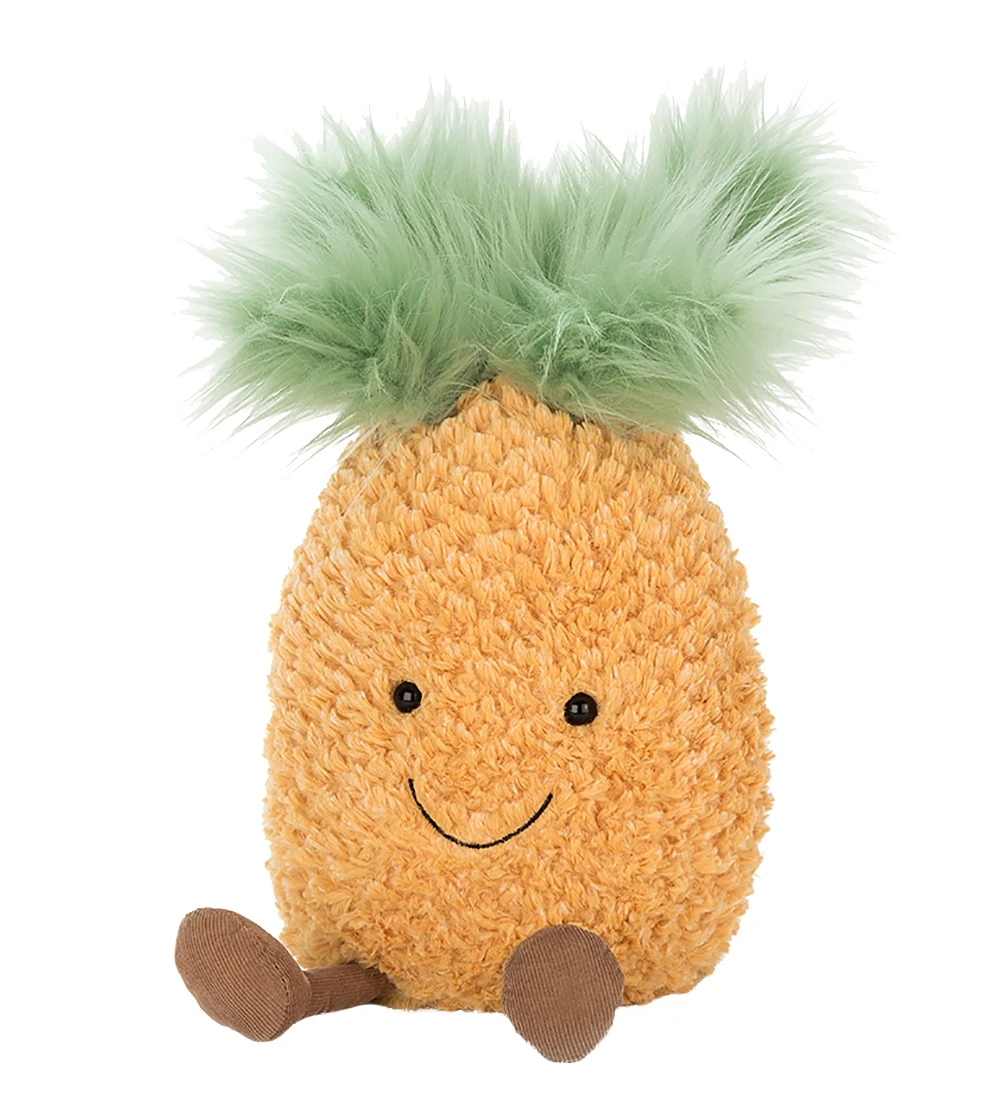 Jellycat Bamse - Large - 25x15 Cm - Amuseable Pineapple 3 Jellycat Bamse - Large - 25x15 Cm - Amuseable Pineapple