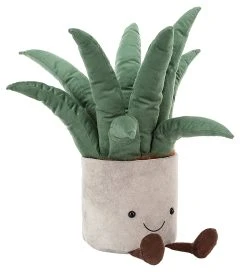 Jellycat Bamse - Big - 45x14 Cm - Amuseable Aloe Vera