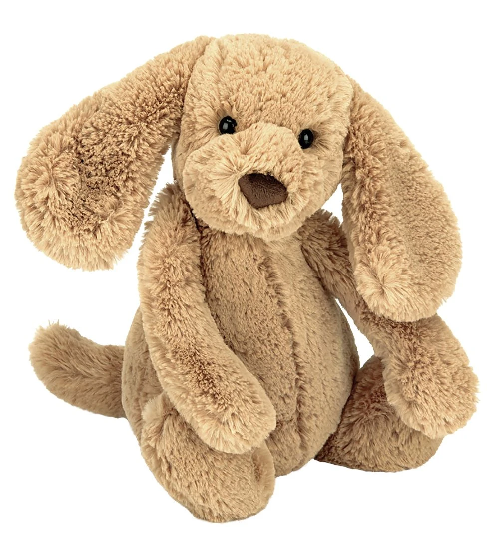 Jellycat Bamse - Medium - 31x12 Cm - Bashful Toffee Puppy 3 Jellycat Bamse - Medium - 31x12 Cm - Bashful Toffee Puppy