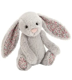 Jellycat Bamse - Small - 18x9 Cm - Blossom Silver Bunny