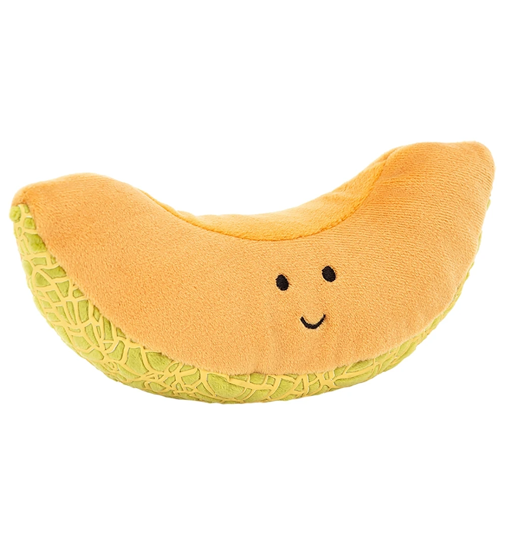 Jellycat Bamse - 7x16 Cm - Fabulous Fruit Melon 3 Jellycat Bamse - 7x16 Cm - Fabulous Fruit Melon