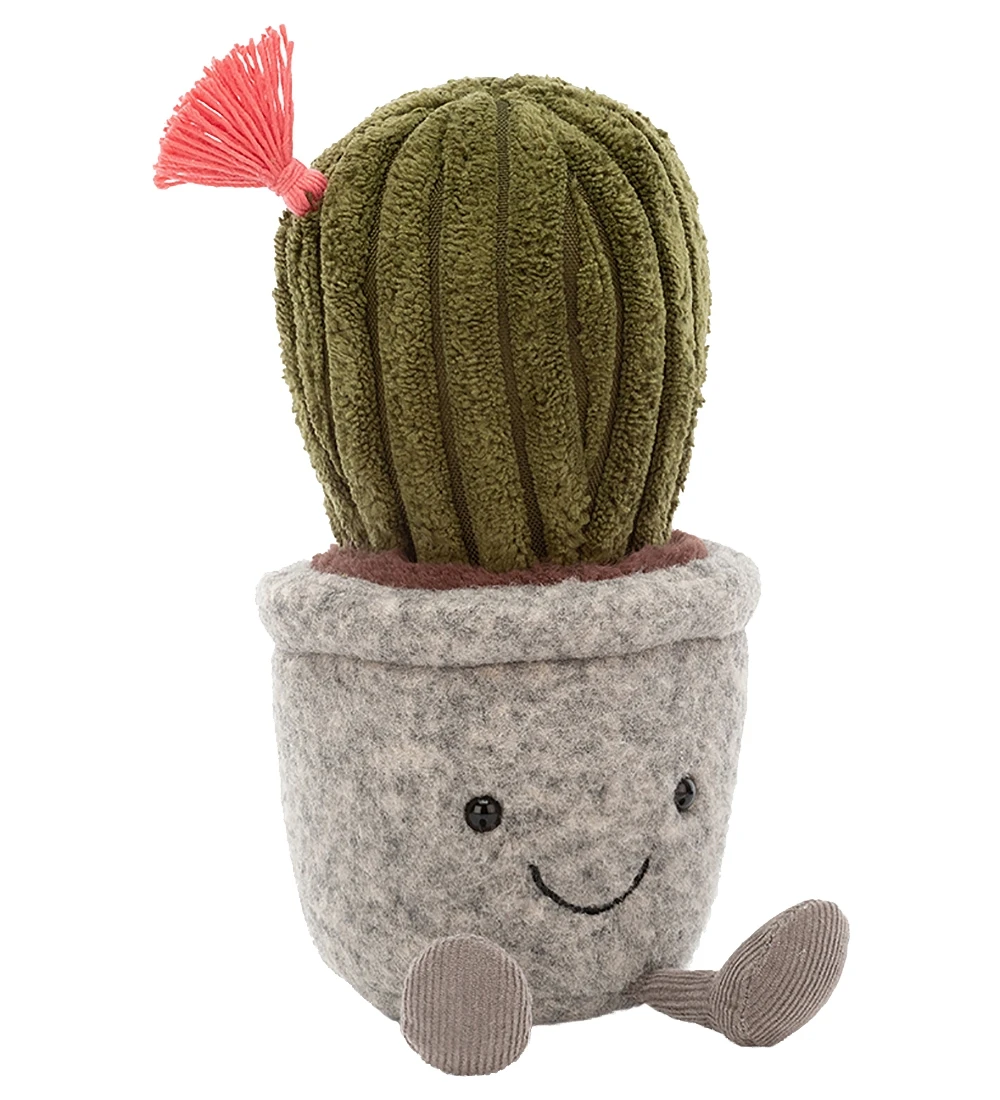 Jellycat Bamse - 19x6 Cm - Silly Succulent Barrel Cactus 3 Jellycat Bamse - 19x6 Cm - Silly Succulent Barrel Cactus