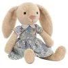 Jellycat Bamse - 17x10 Cm - Lottie Bunny Flora -doll accessories shop UC519