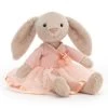 Jellycat Bamse - 27x10 Cm - Lottie Bunny Ballet