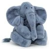 Jellycat Bamse - 27x21 Cm - Rumpletum Elephant -doll accessories shop UE553