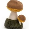 Jellycat Bamse - 15x11 Cm - Wild Nature Boletus Mushroom -doll accessories shop UE588