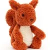 Jellycat Bamse - 20x9 Cm - Tumbletuft Squirrel 1 Jellycat Bamse - 20x9 Cm - Tumbletuft Squirrel -doll accessories shop UE594