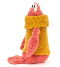 Jellycat Bamse - 21x12 Cm - Cozy Crew Lobster -doll accessories shop UE635 1