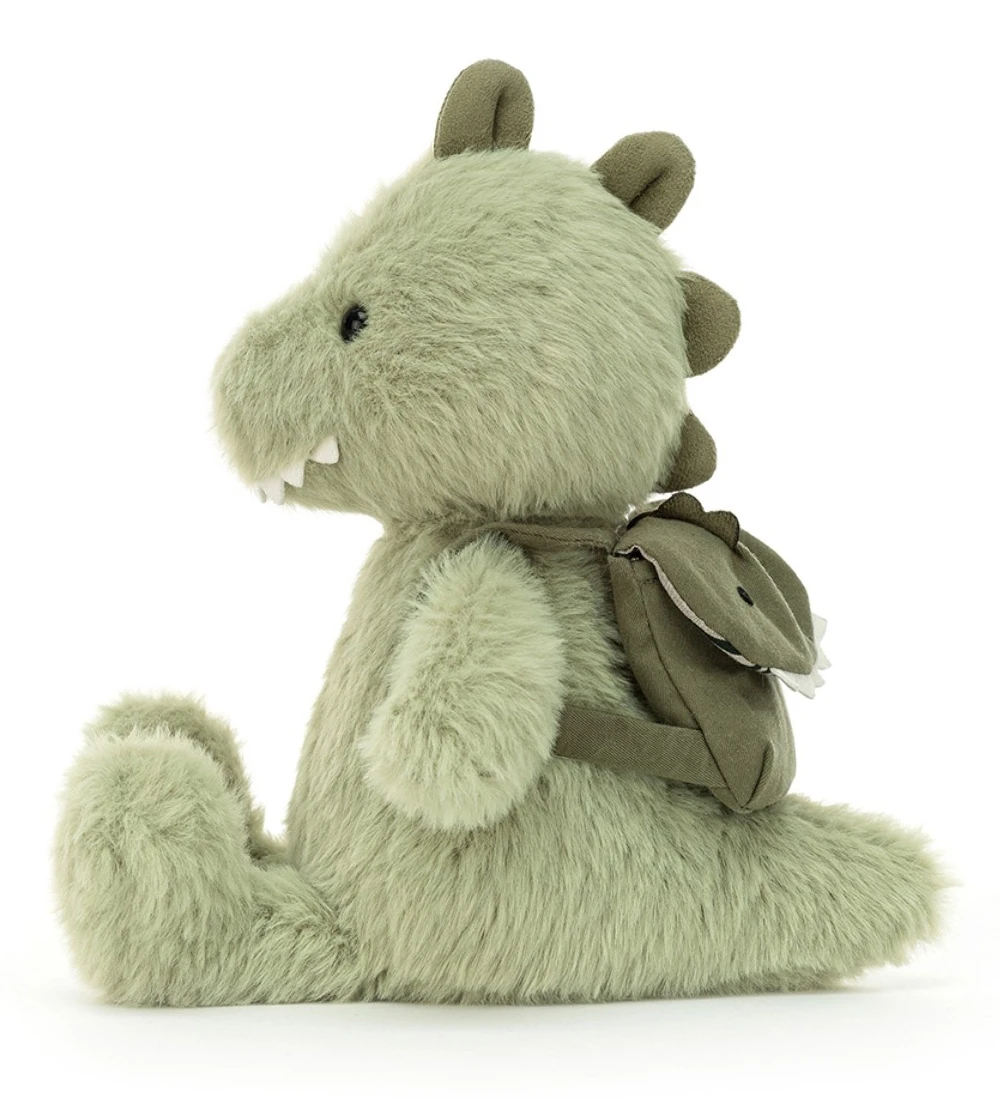 Jellycat Bamse - 24x10 Cm - Backpack Dino 4 Jellycat Bamse - 24x10 Cm - Backpack Dino - Billede 2