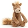 Jellycat Bamse - Small - 19x18 Cm - Bashful Pony -doll accessories shop VE701