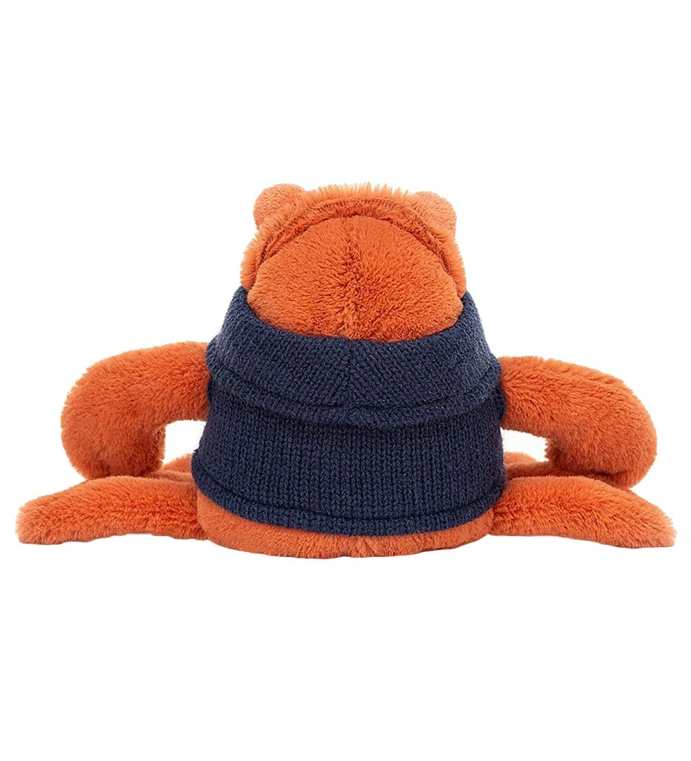 Jellycat Bamse - 13x17 Cm - Cozy Crew Crab 5 Jellycat Bamse - 13x17 Cm - Cozy Crew Crab - Billede 3
