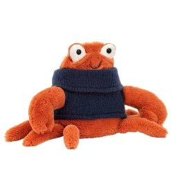 Jellycat Bamse - 13x17 Cm - Cozy Crew Crab