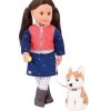 Our Generation Dukke - 46 Cm - Leslie M. Hund -doll accessories shop XA171