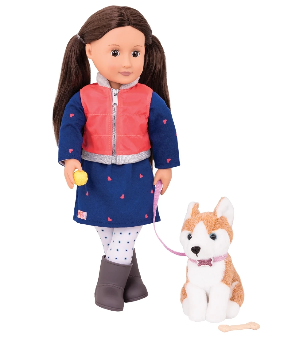 Our Generation Dukke - 46 Cm - Leslie M. Hund 3 Our Generation Dukke - 46 Cm - Leslie M. Hund