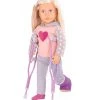Our Generation Dukke - 46 Cm - Martha På Krykker