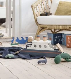 Sebra Stofdyr - 32 Cm - Skildpadden Triton -doll accessories shop XC749 4