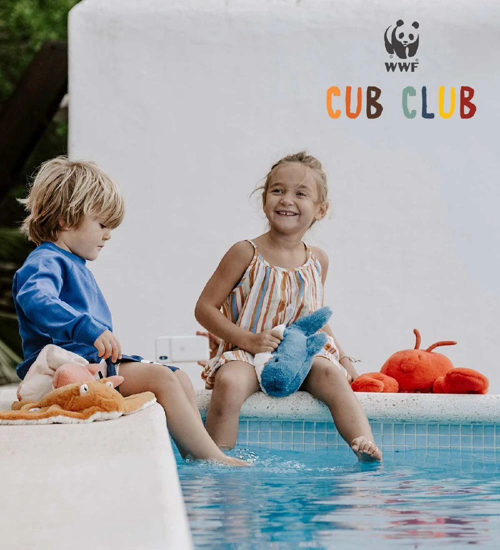 Bon Ton Toys Bamse - WWF Cub Club - 25 Cm - Hajen Stevie - Blå 5 Bon Ton Toys Bamse - WWF Cub Club - 25 Cm - Hajen Stevie - Blå - Billede 3