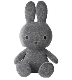 Bon Ton Toys Bamse - 23 Cm - Sitting Miffy - Sølvglimmer