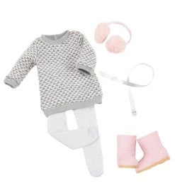 Our Generation Dukketøj - Vinterkjole