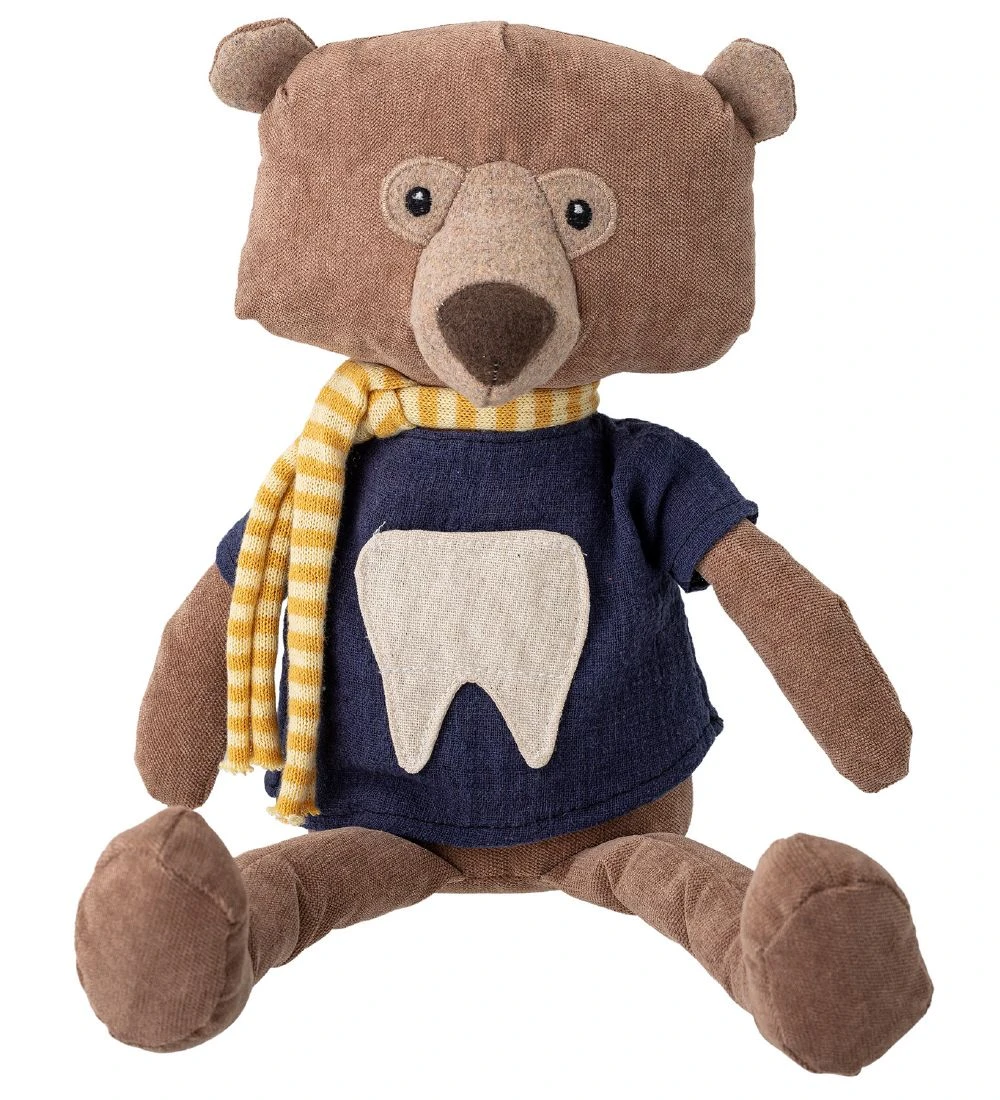 Bloomingville Bamse - 44 Cm - Bjørn - Brun 4 Bloomingville Bamse - 44 Cm - Bjørn - Brun - Billede 2