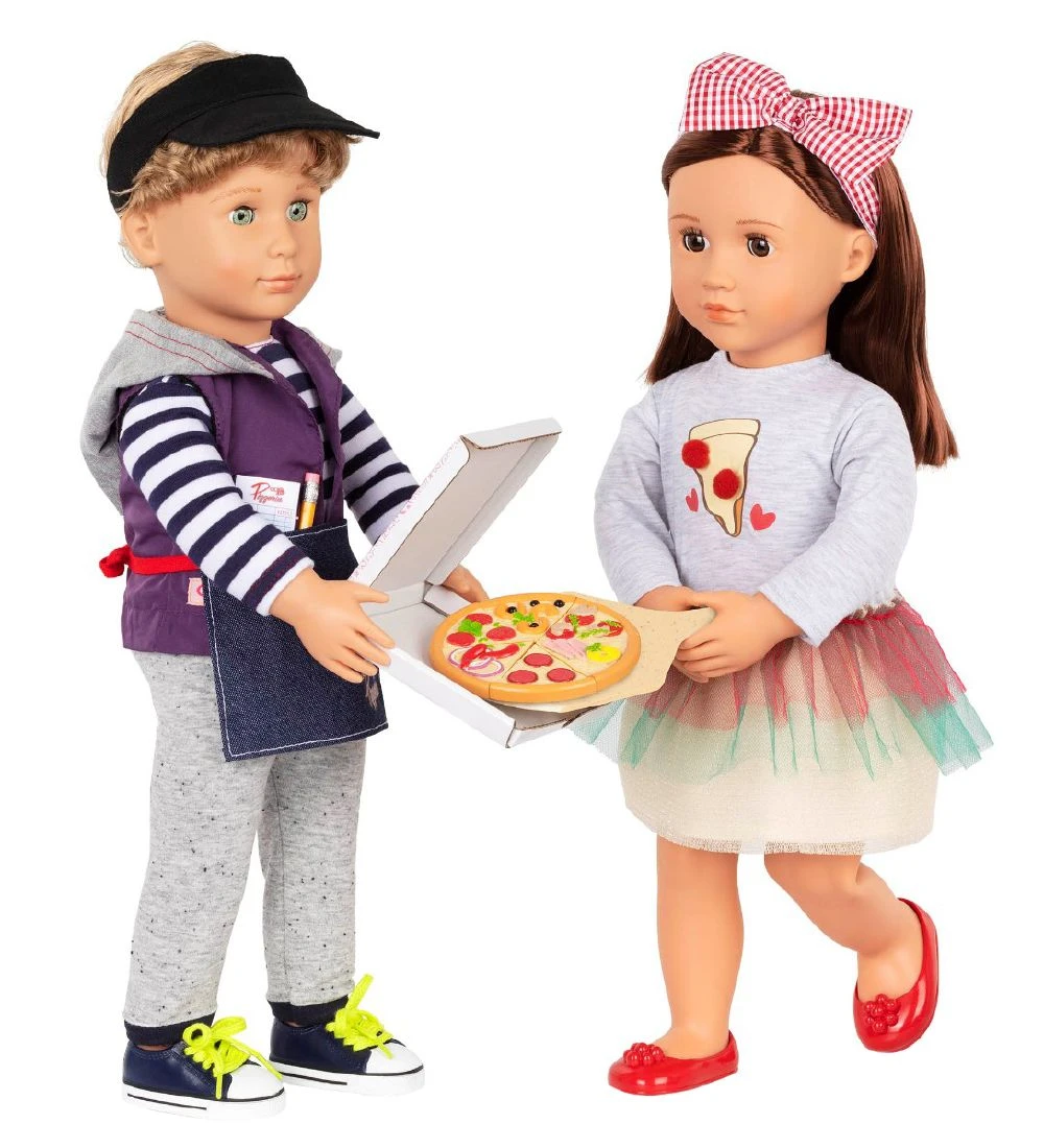 Our Generation Dukketilbehør - Pizza Sæt 4 Our Generation Dukketilbehør - Pizza Sæt - Billede 2