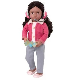 Our Generation Dukke - 46 Cm - Aryal Med Headsæt