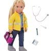 Our Generation Dukke - 46 Cm - Kaylin - Ambulancefører -doll accessories shop YS016