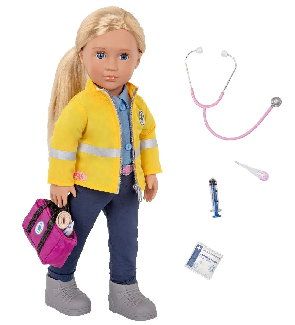 Our Generation Dukke - 46 Cm - Kaylin - Ambulancefører 3 Our Generation Dukke - 46 Cm - Kaylin - Ambulancefører