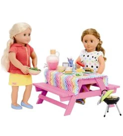 Our Generation Dukketilbehør - Picnicbord -doll accessories shop YS686 3