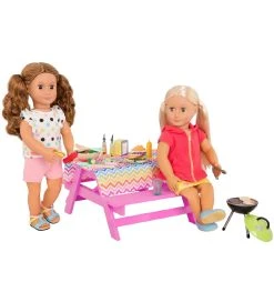 Our Generation Dukketilbehør - Picnicbord -doll accessories shop YS686 4