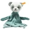 Steiff Nusseklud - 28 Cm - Paco Panda - Grey/White/Petrol