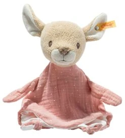 Steiff Nusseklud - 28 Cm - Raja Deer - Beige/Pink